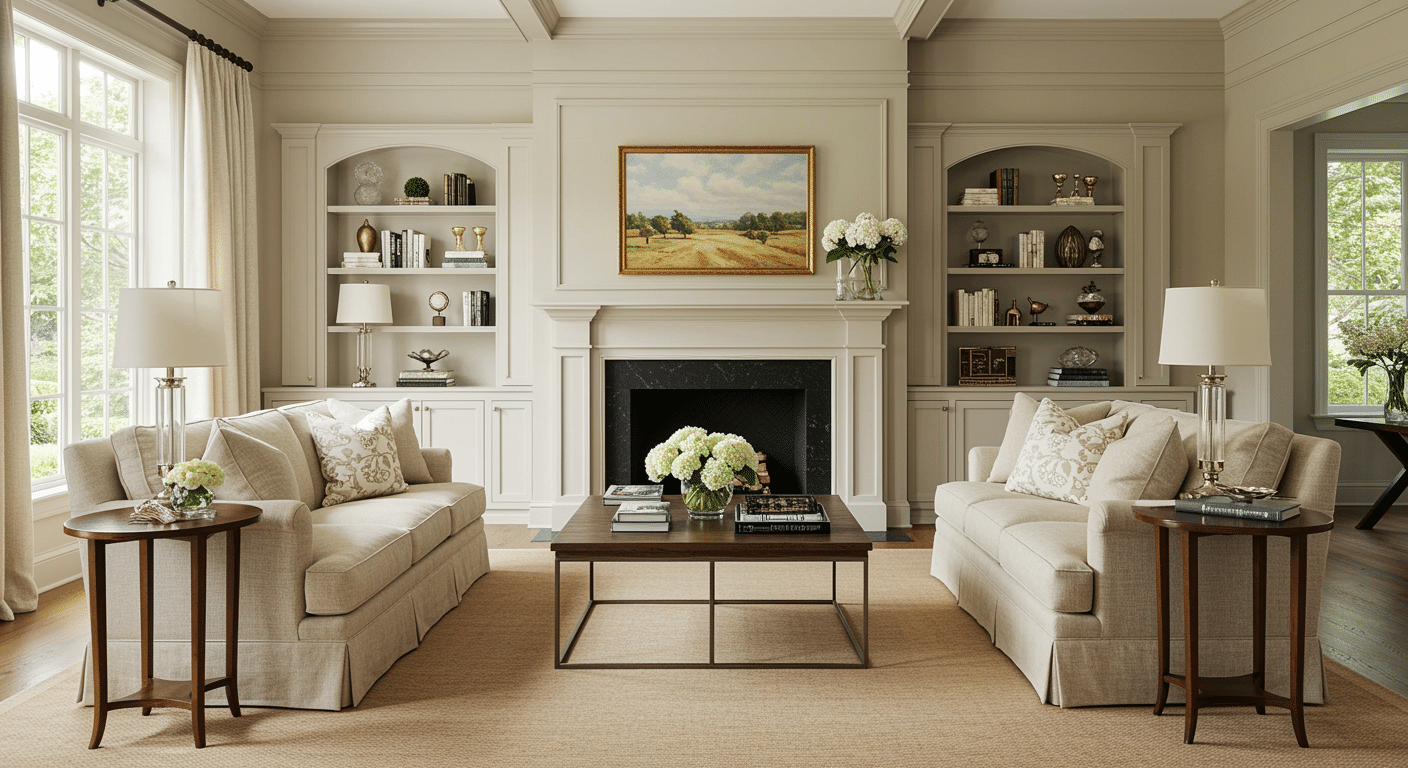 the classic symmetrical layout