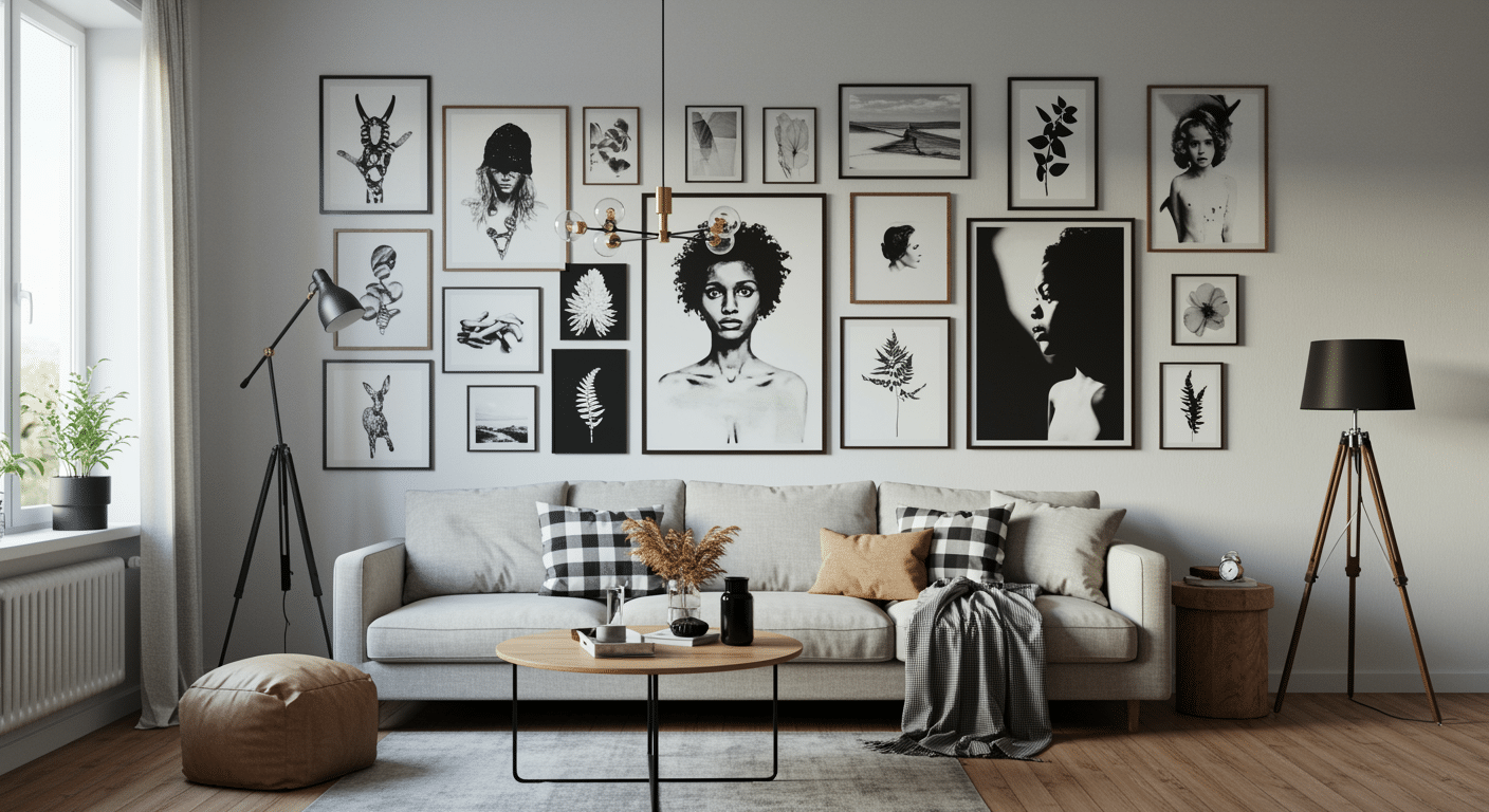 the gallery wall focal point