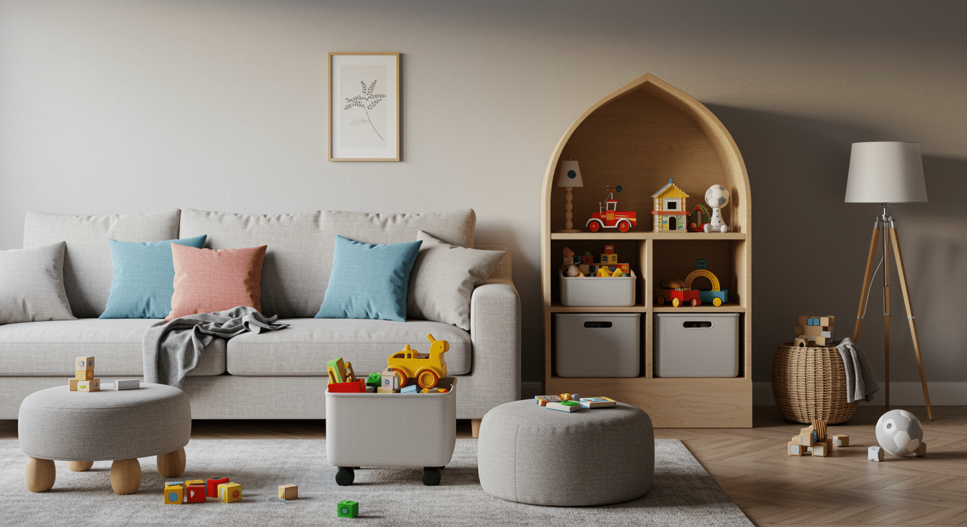 the kid friendly layout