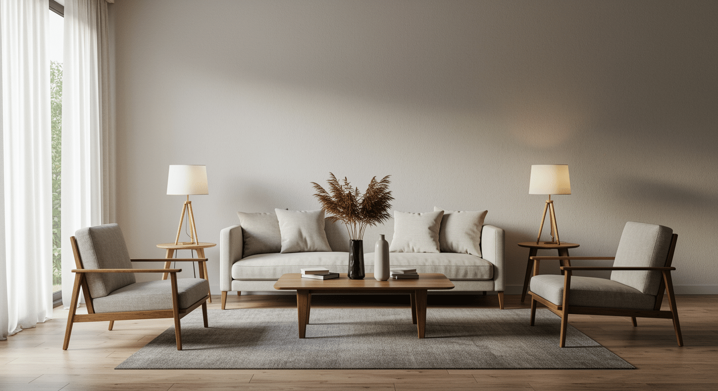 the minimalist open layout