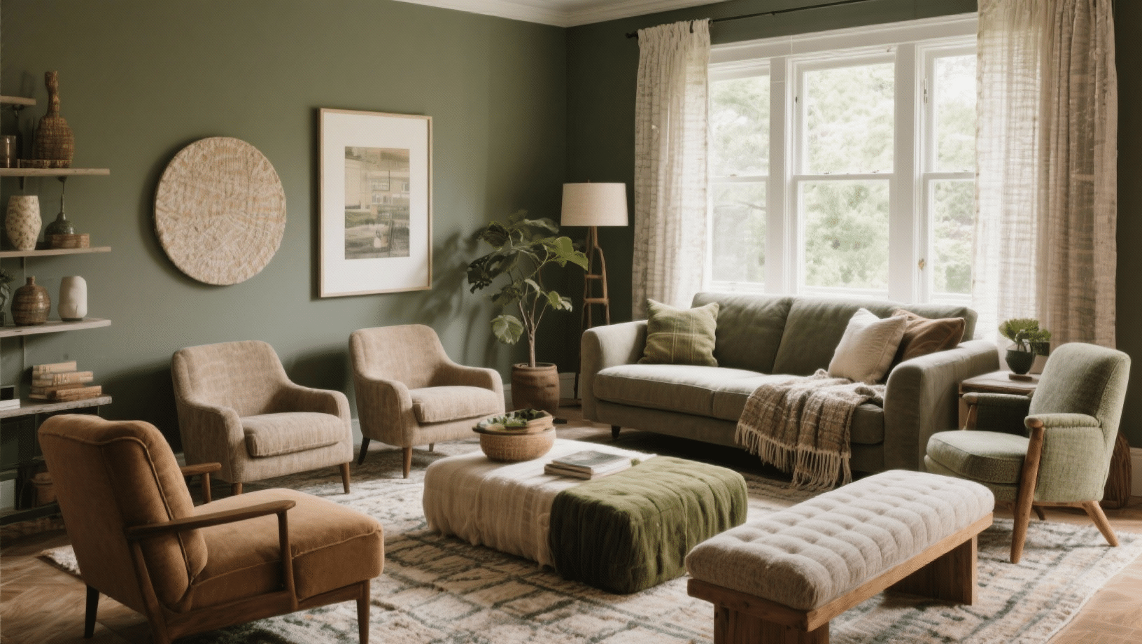 the multi seating variety layout