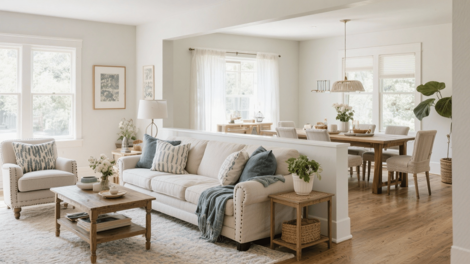 the split room layout