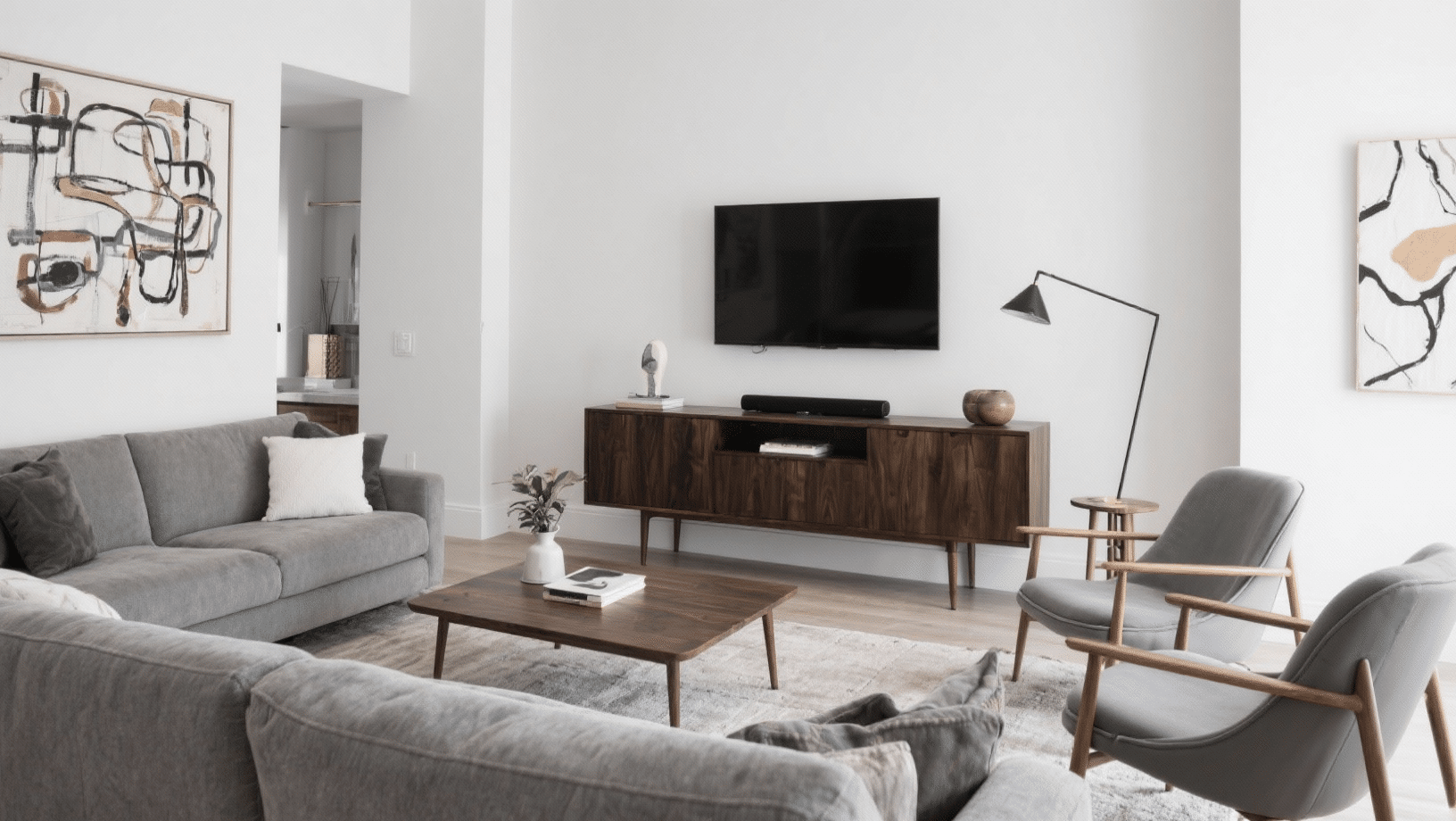 the tv centered layout