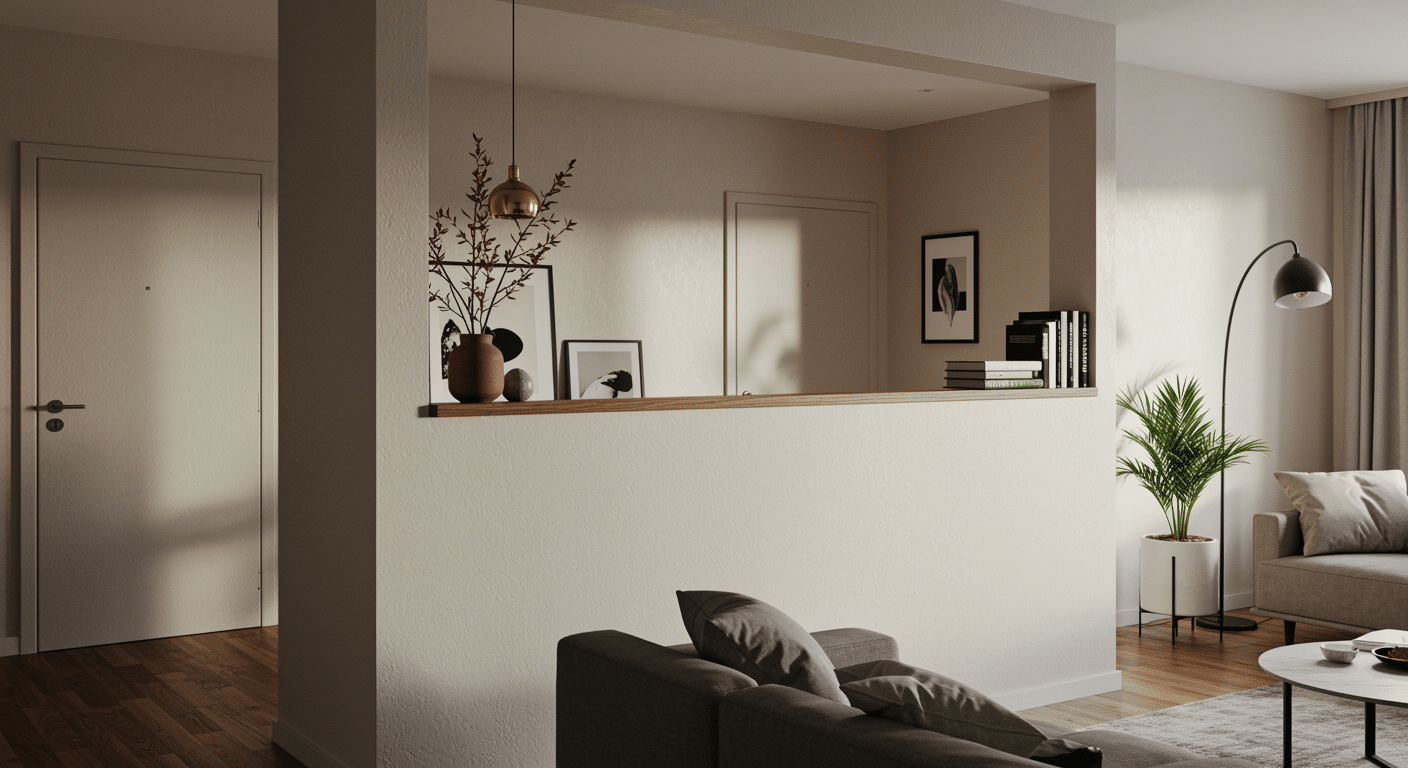 half-wall-separation