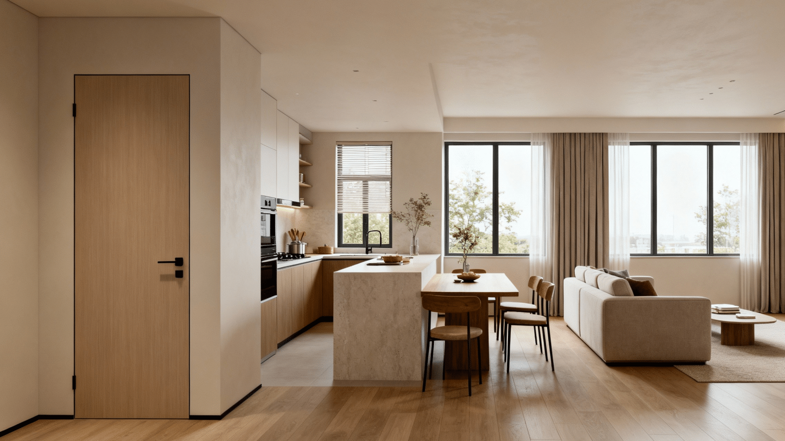 One Room Building Top 15 Open Concept Floor Plans for Modern Homes - The Painted Hinge