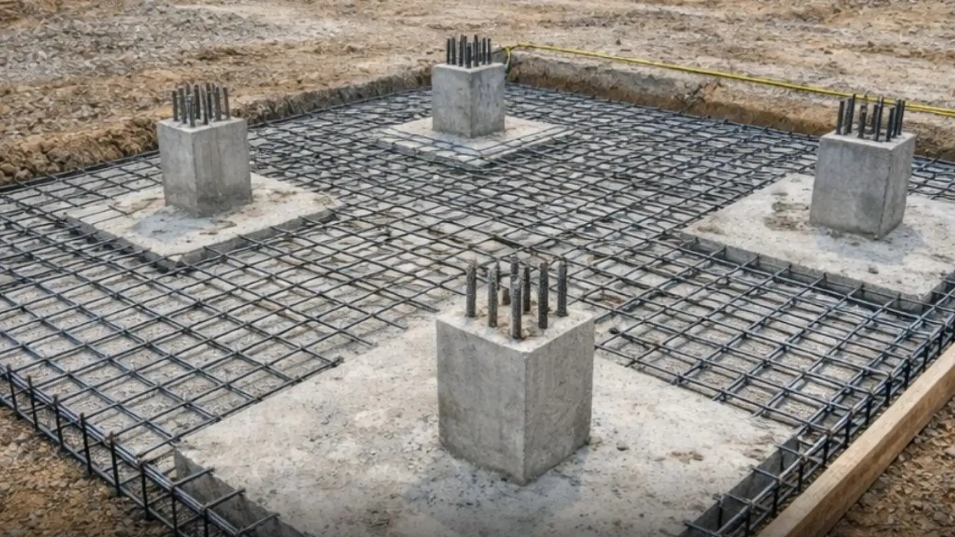 a-raft-footing-concrete