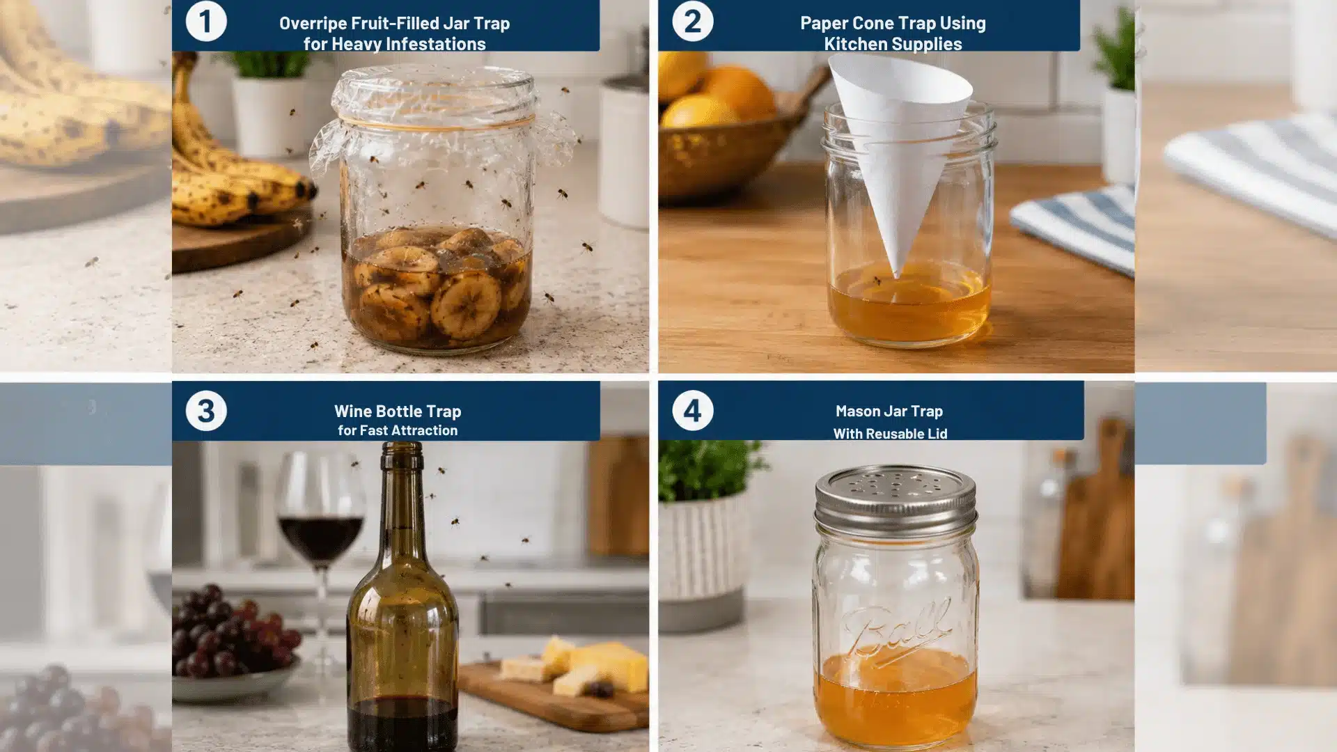 alternative fruit fly trap ideas