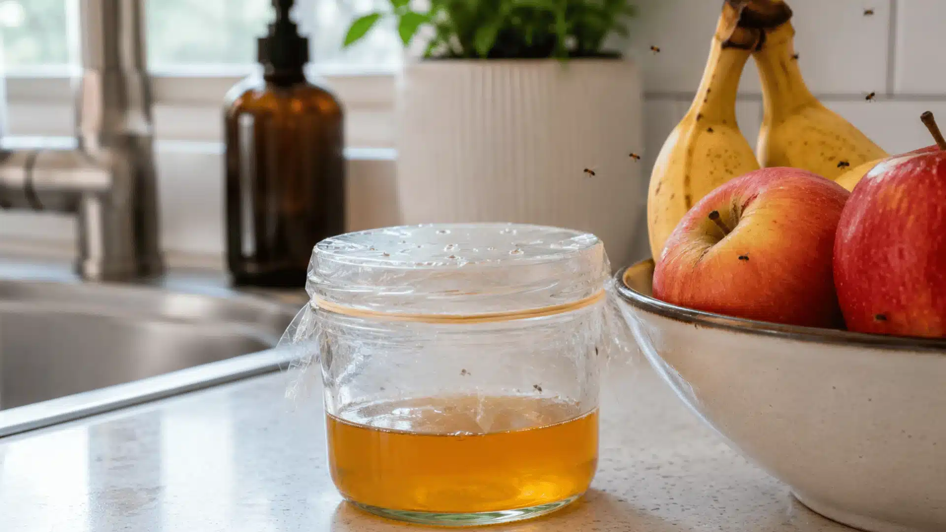 best places to put fruit fly traps