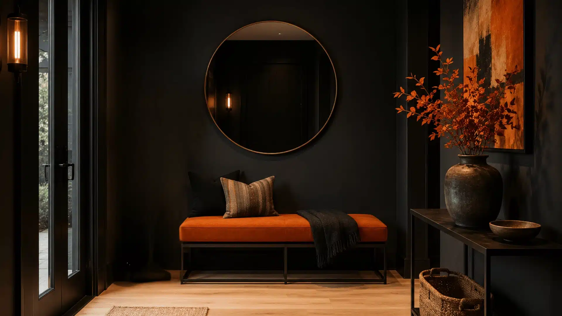 black-and-orange-pairing