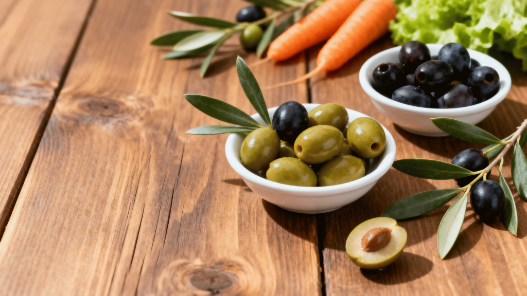 black-green-olives