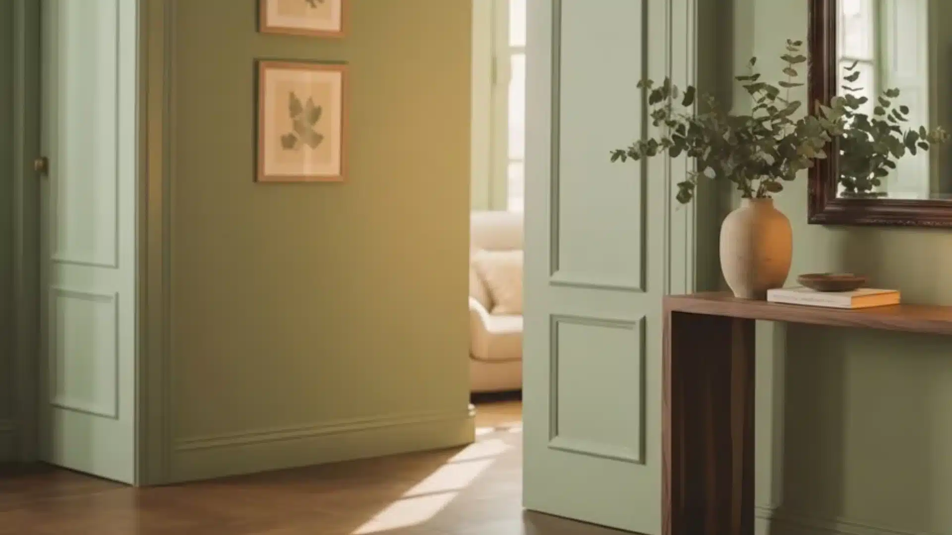 clary sage entryway