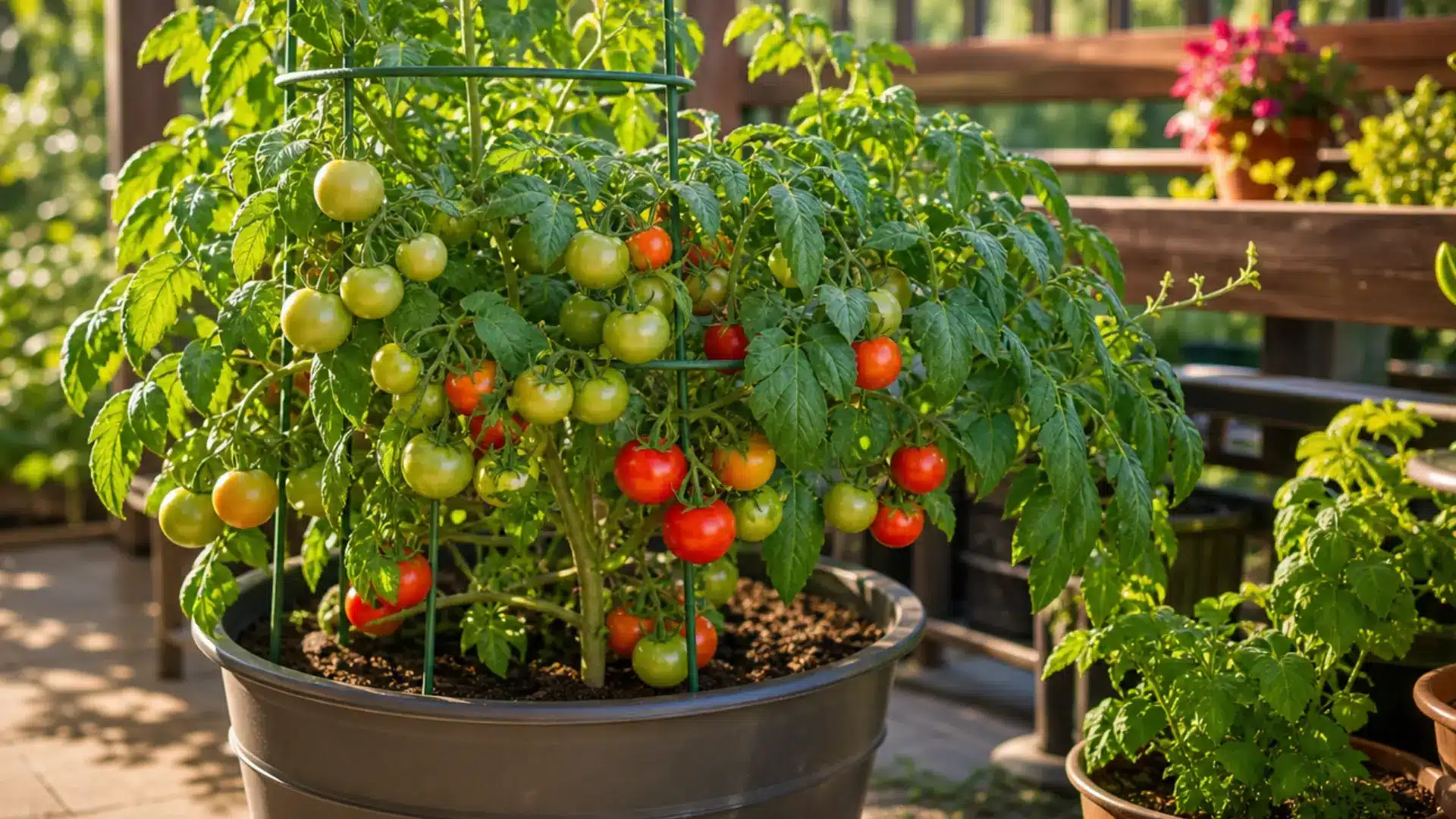 how to grow tomatoes in pots