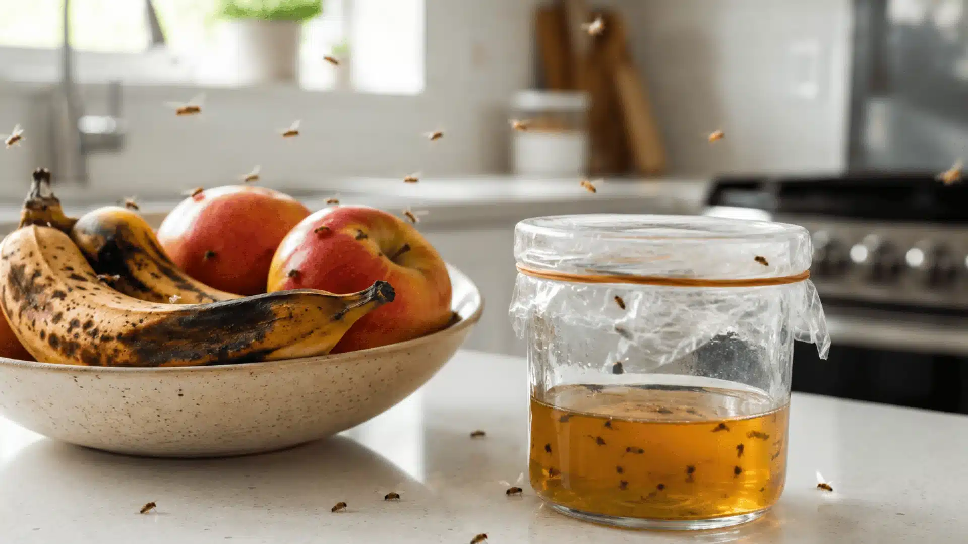 how to make a fruit fly trap