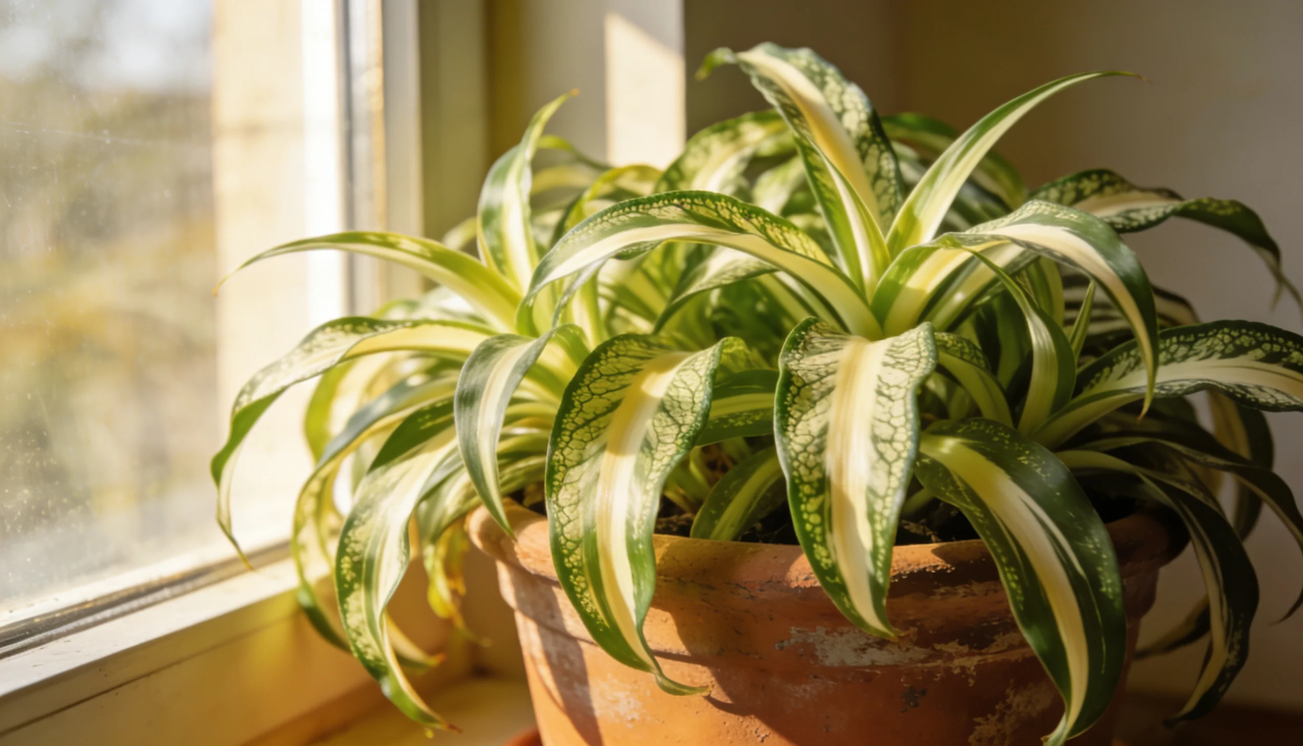 variegated-spider-plant