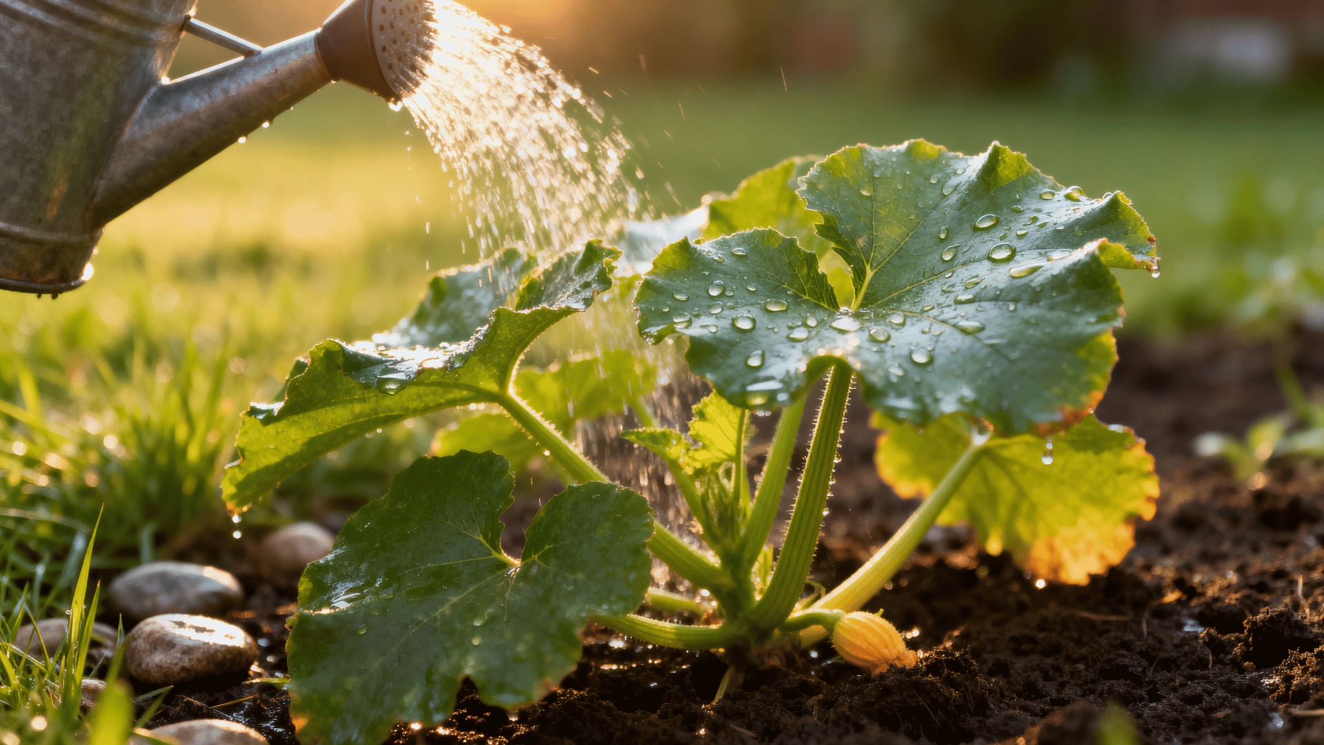 watering-pumpkin-plants