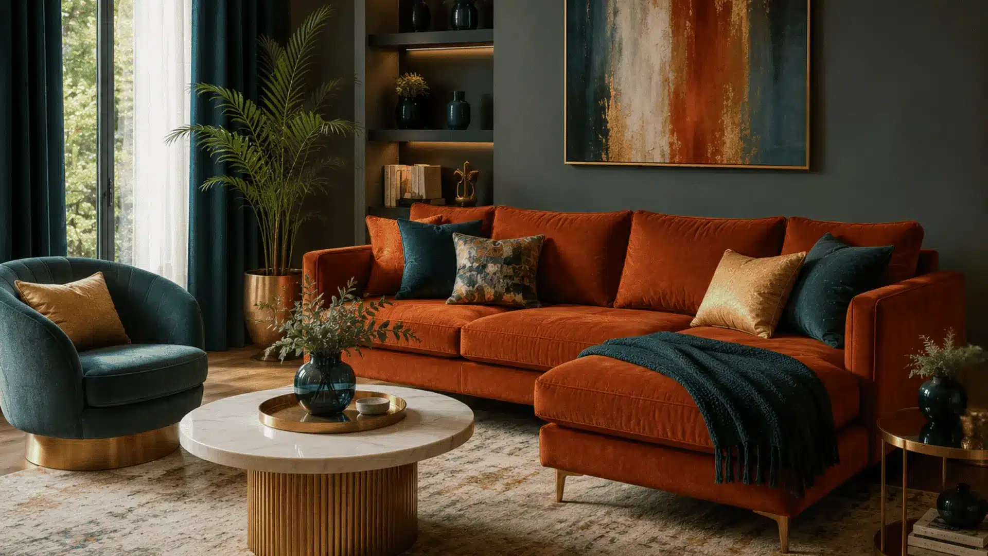 what-color-goes-with-orange-and-teal