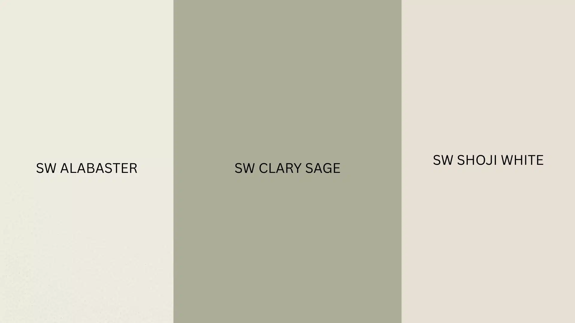 white clary sage and cream tones