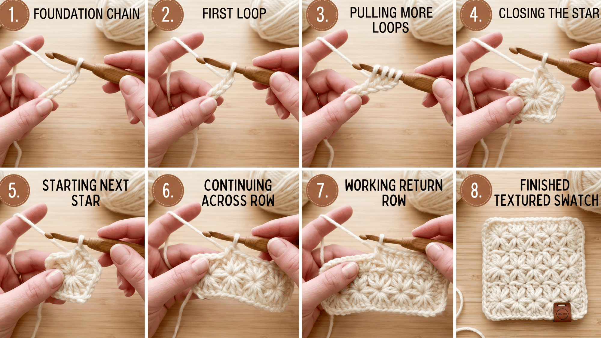 collage-of-steps-for-star-crochet
