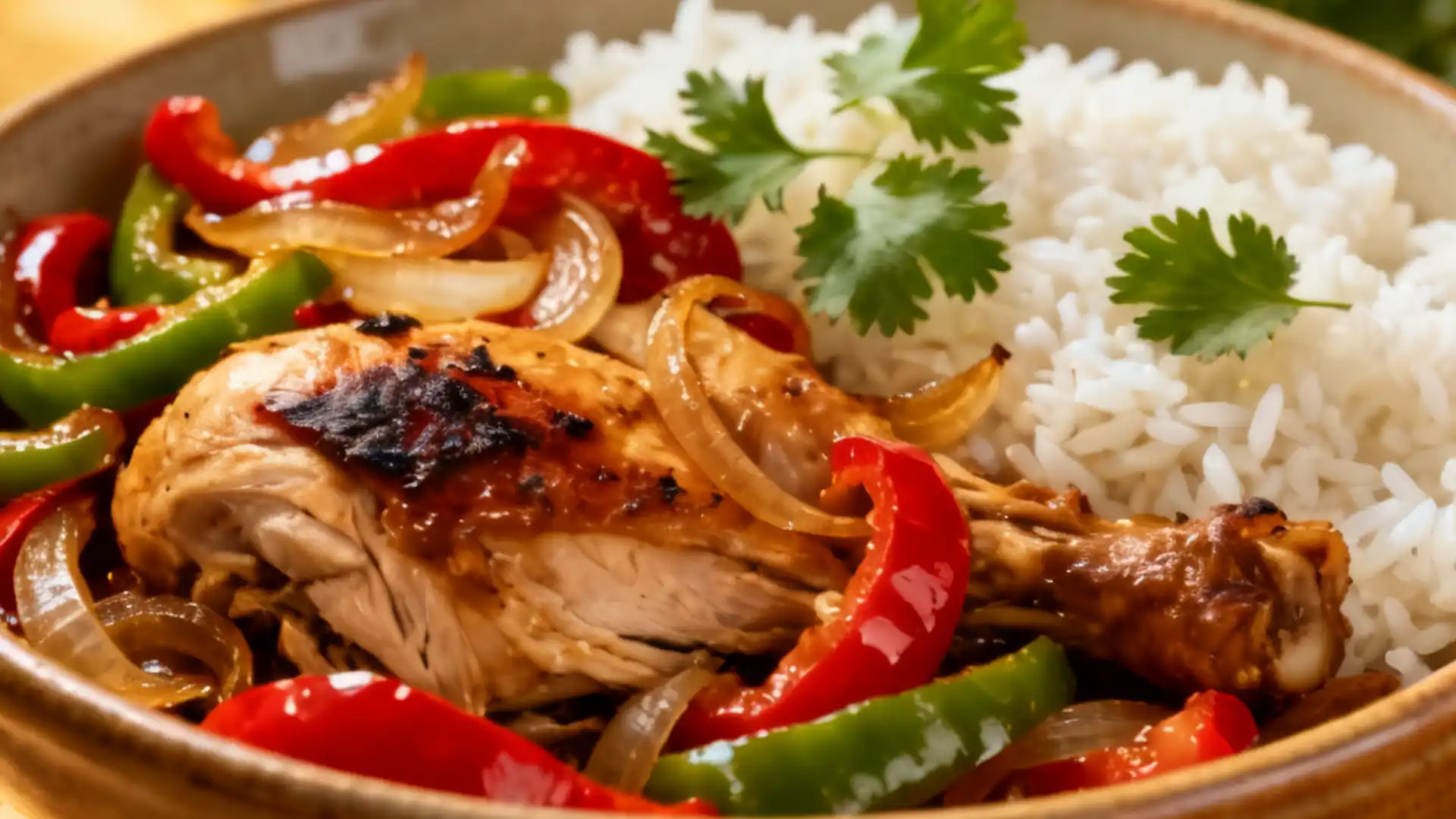 crockpot-chicken-fajita-bowls