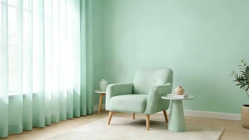 mint-green-color-interior
