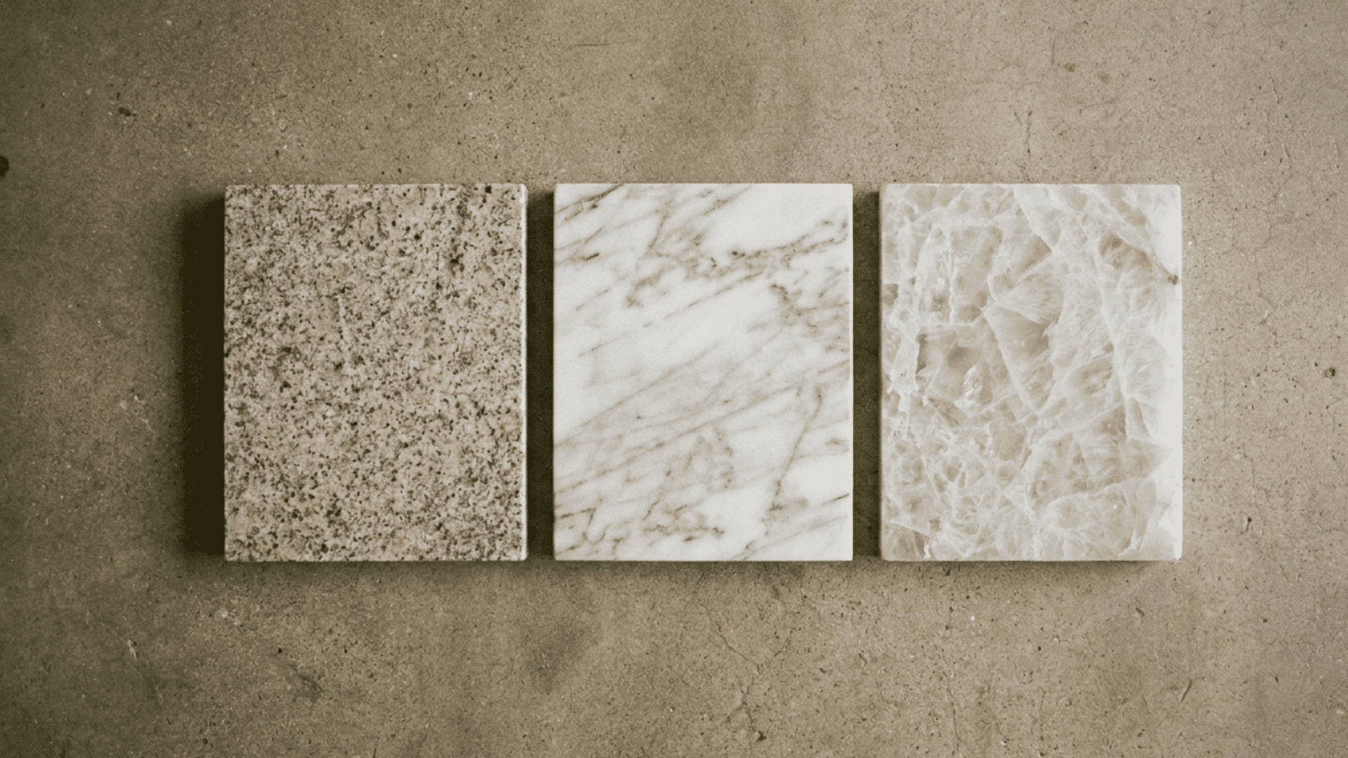 Granite marble quartzite natural stone countertop samples