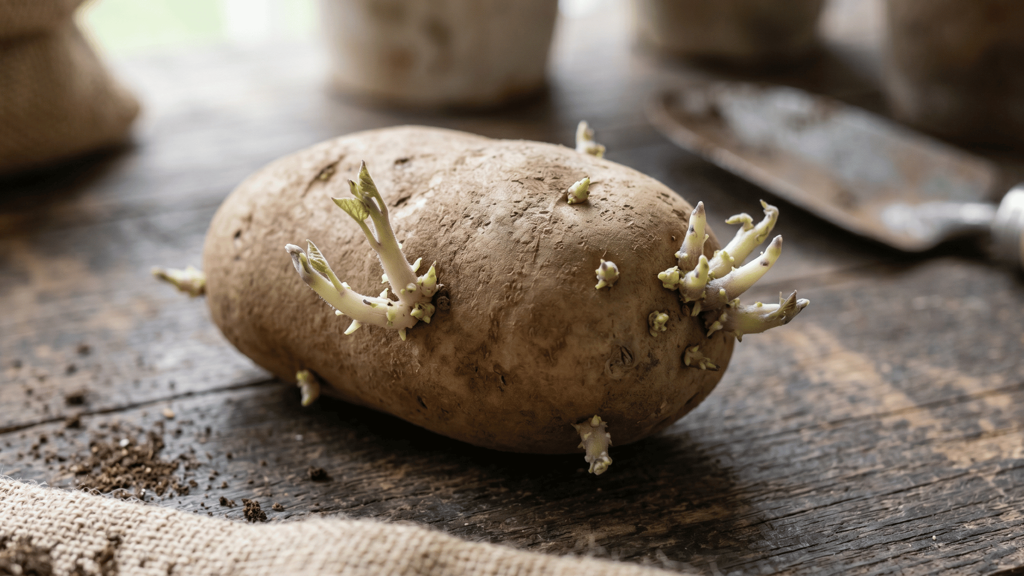 sprouting of potato