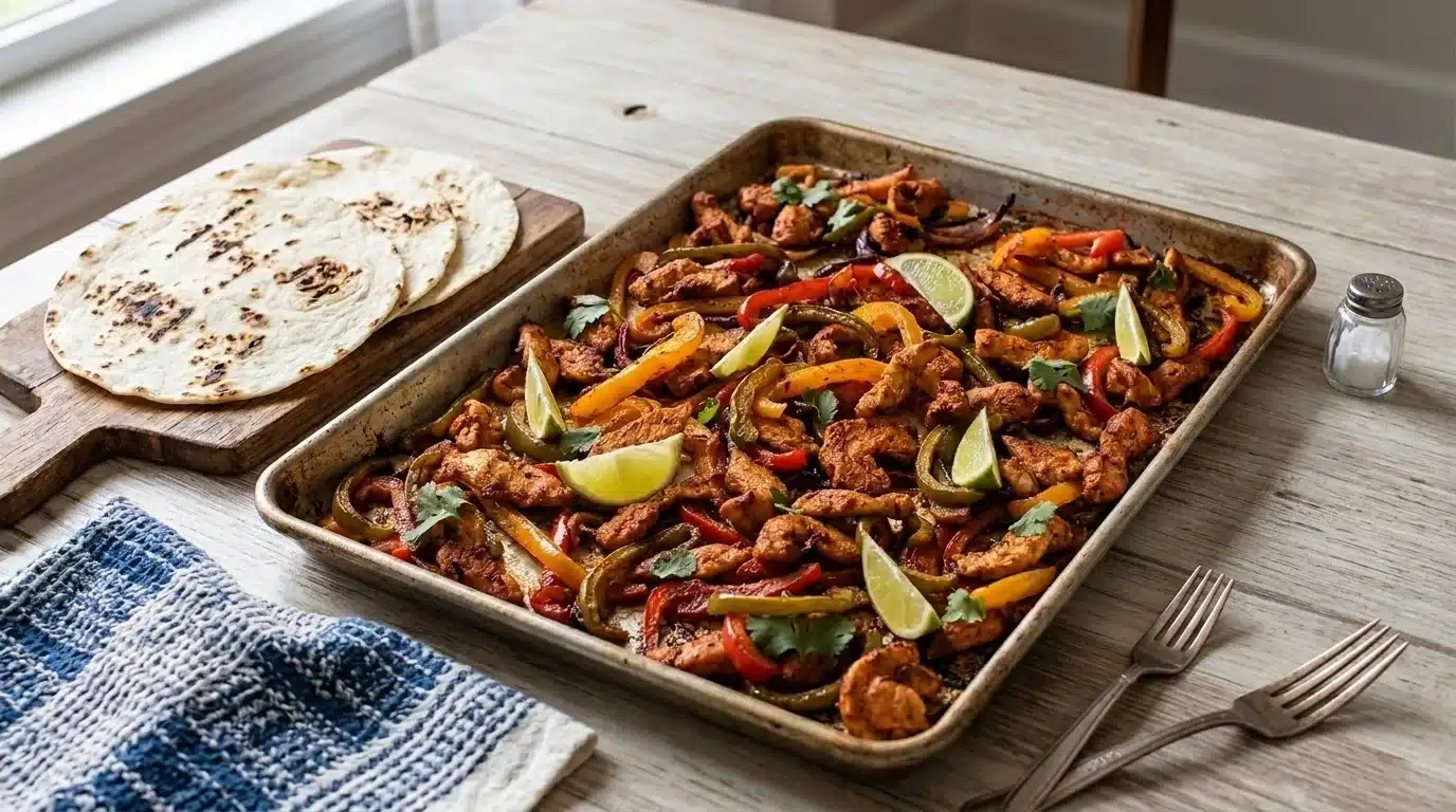 sheet-pan-chicken-fajitas