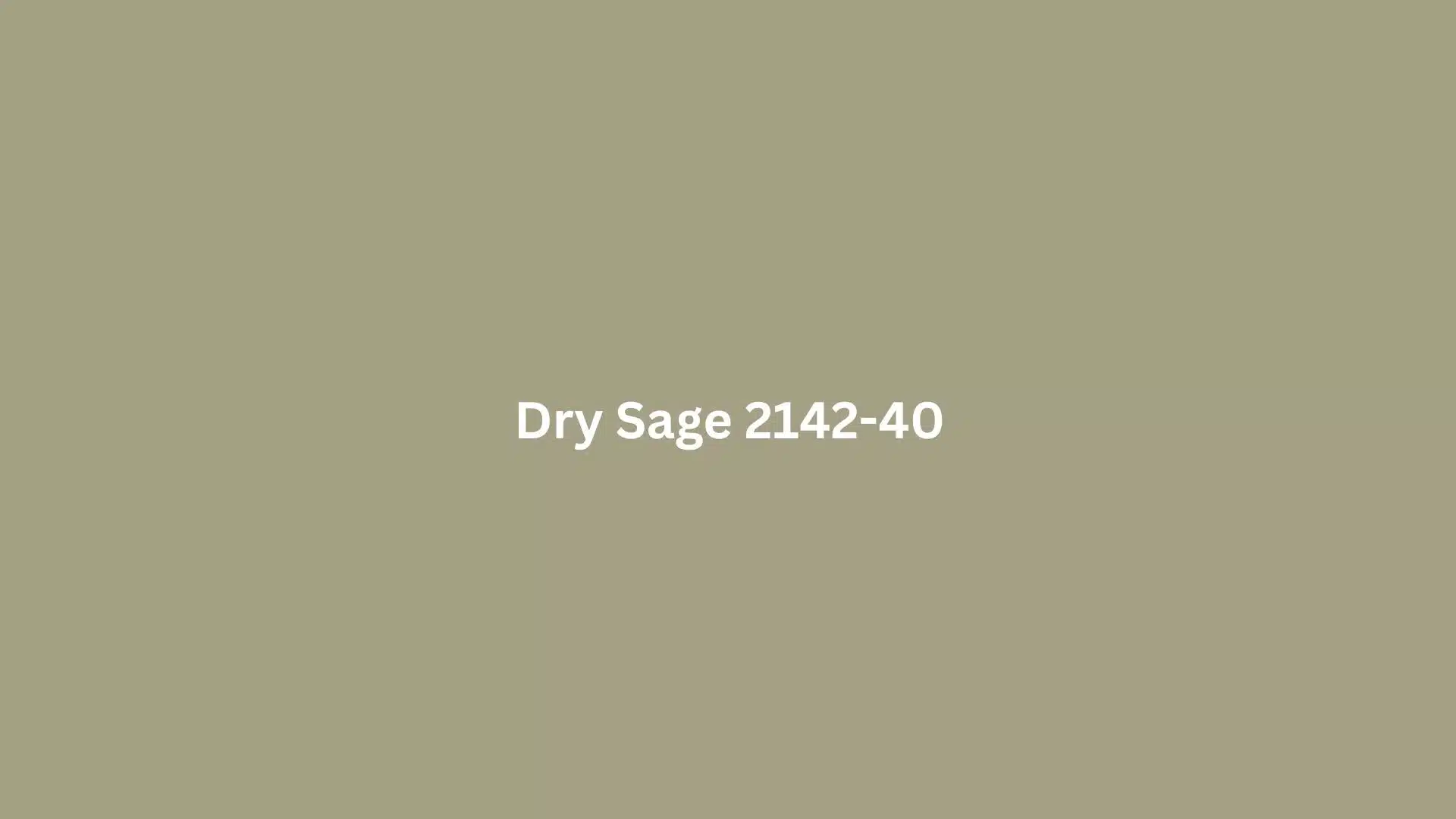 A solid field of muted green-brown color labeled