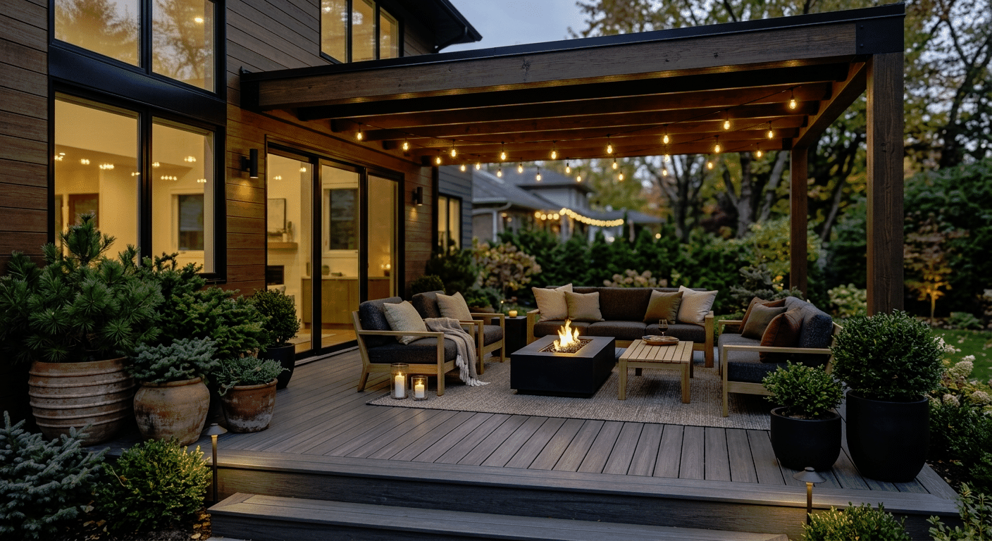 Create an Outdoor Room You Can Enjoy in Every Season